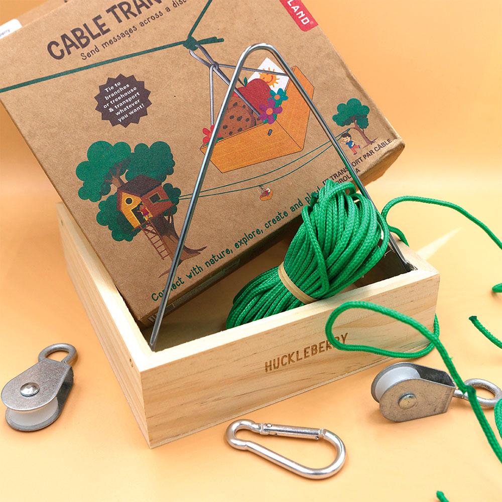 Politja amb capsa de fusta