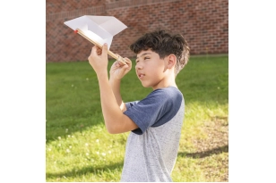 Lanzadora de aviones de papel