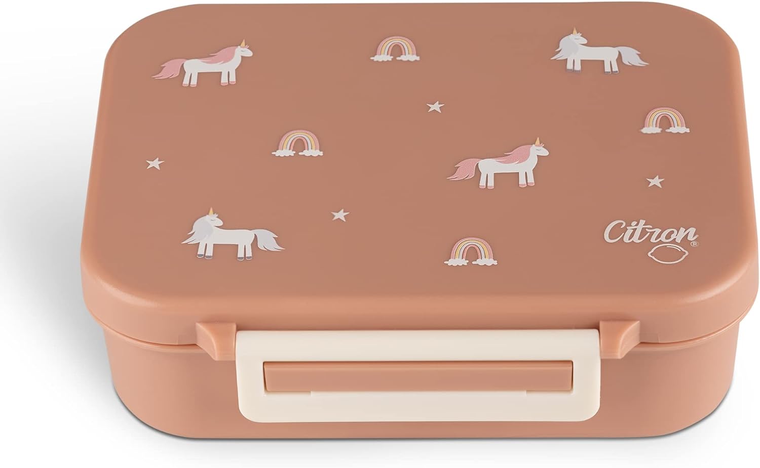 Carmanyola mini de Tritán amb unicorns