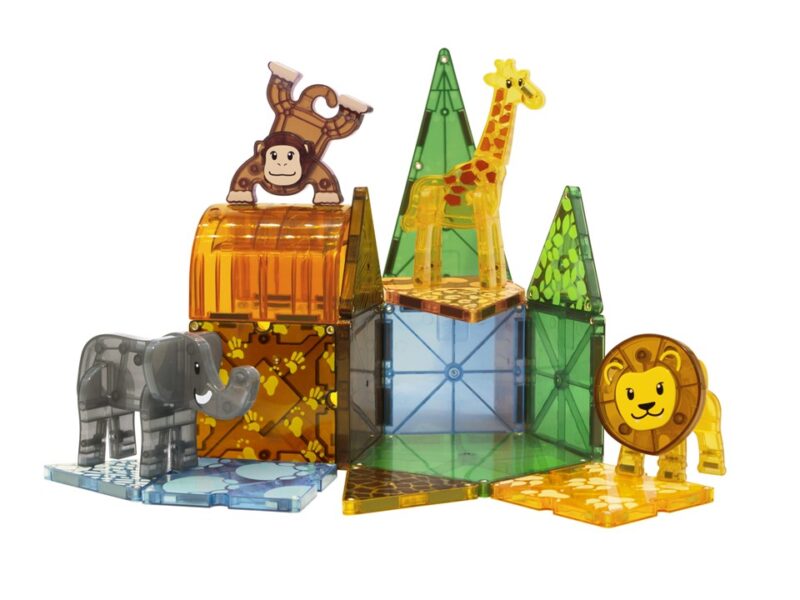 Magna-Tiles Safari animals 25 Peces