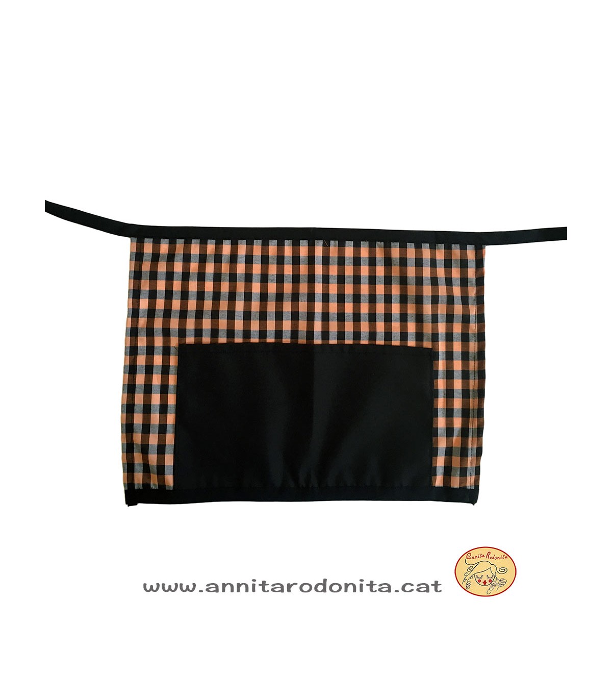 Delantal de castanyera con bolsillo y fardo T6/8