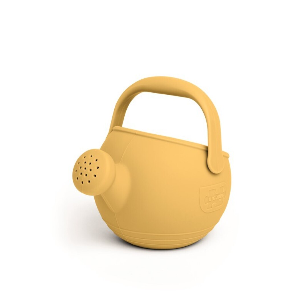 Regadera de silicona amarilla