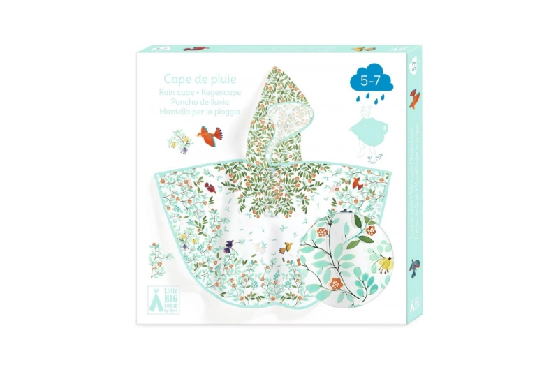 Poncho de lluvia follaje TS 110-120cm