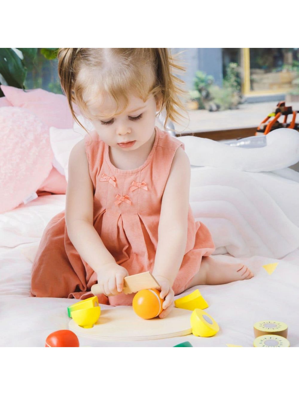 Set de frutas para cortar