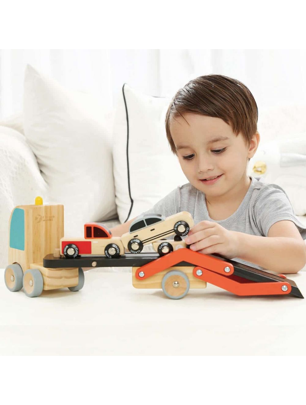 Camión transporte de coches