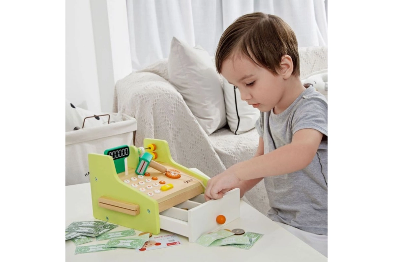 Caja registradora madera