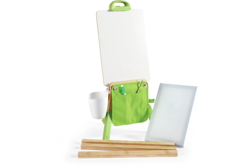 Caballete portátil de bambú