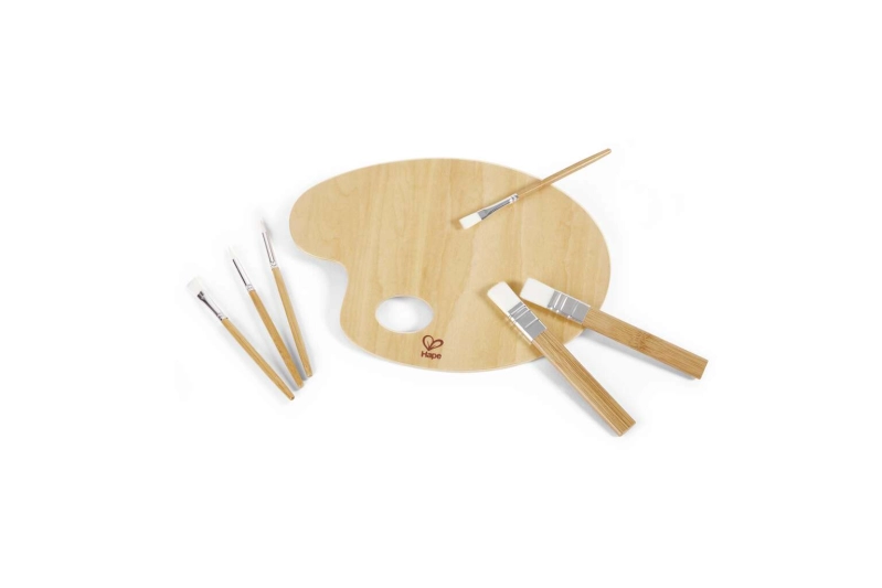 Kit artístic de pinzells i paleta
