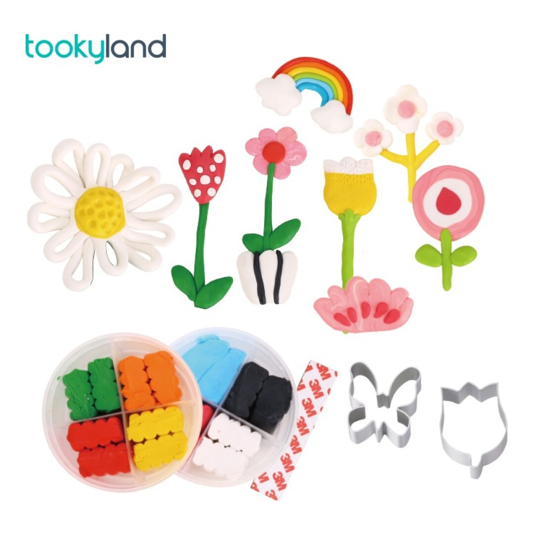 Polymer clay kit-garden