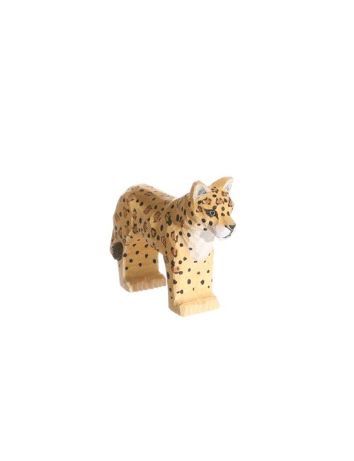 Leopardo de madera Wudimals
