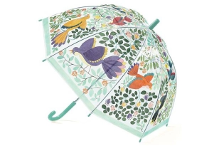 PARAGUAS FLORES Y PAJAROS