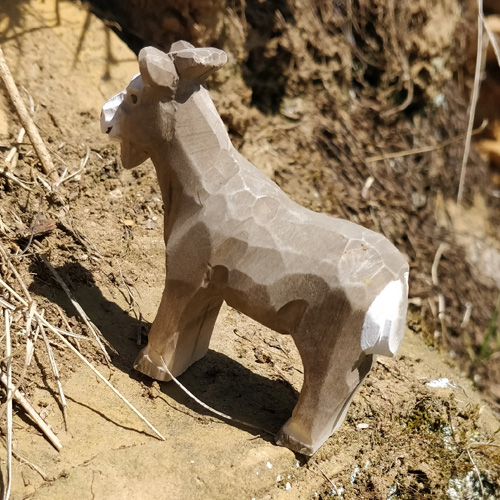 Cabra de madera Wudimals