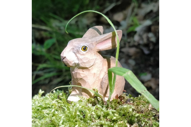 Liebre de madera Wudimals