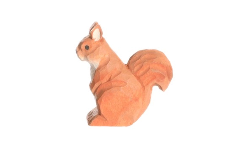 Ardilla roja de madera Wudimals