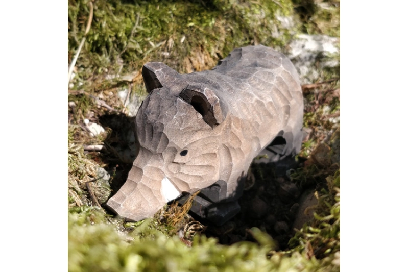 Porc senglar de fusta Wudimals