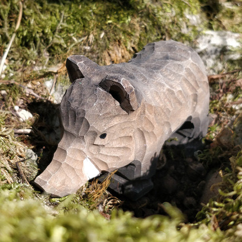 Porc senglar de fusta Wudimals