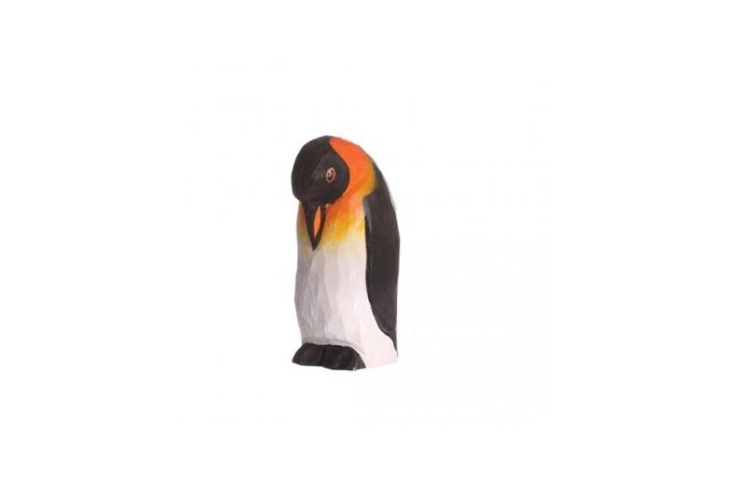Pingüí Emperador de fusta Wudimals