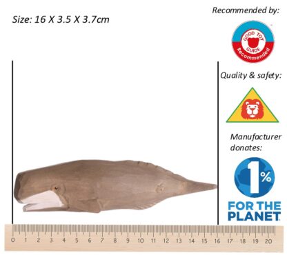Cachalote de madera Wudimals