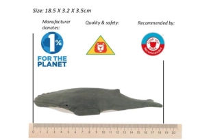 Balena geperuda de fusta Wudimals