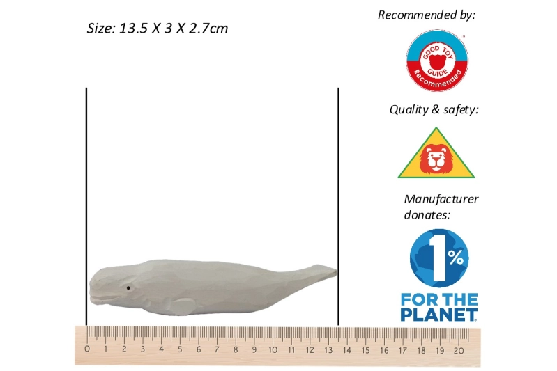 Beluga de fusta Wudimals
