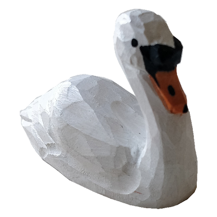 Cigne de fusta Wudimals