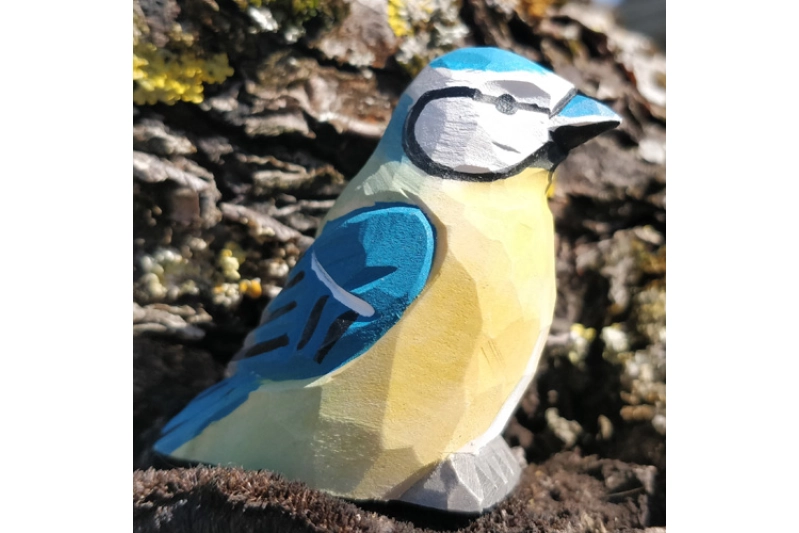 Mallerenga Blava de fusta Wudimals