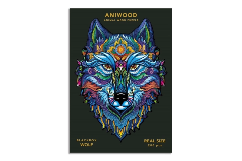 PUZLE ANIWOOD LOBO 200 piezas