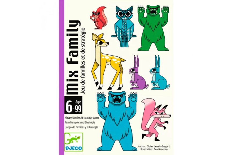 Joc de cartes mix family