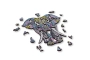 PUZLE ANIWOOD ELEFANT 124 peces