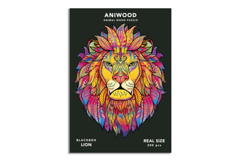 PUZLE ANIWOOD LLEÓ 200 peces