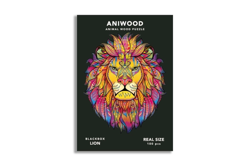 PUZLE ANIWOOD LEÓN 100 piezas