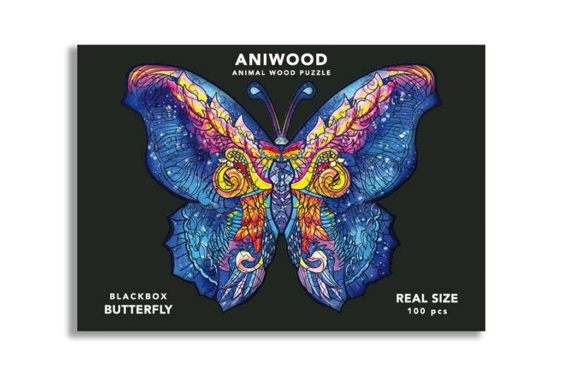 PUZLE ANIWOOD PAPALLONA 100 peces