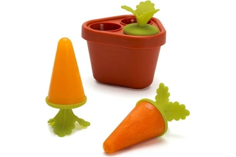 Molde para helados de zanahoria Veggie Pop