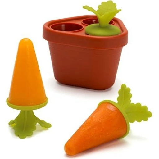 Molde para helados de zanahoria Veggie Pop