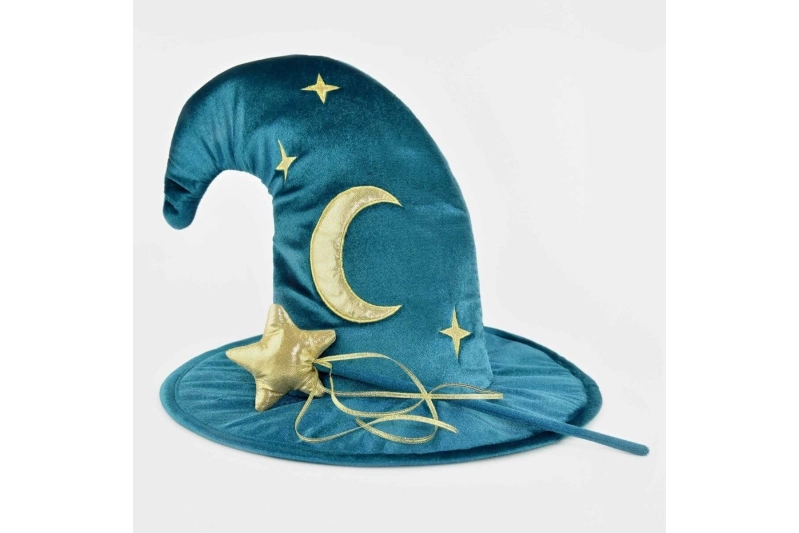 Sombrero de mago y varita mágica deluxe