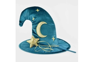 Sombrero de mago y varita mágica deluxe