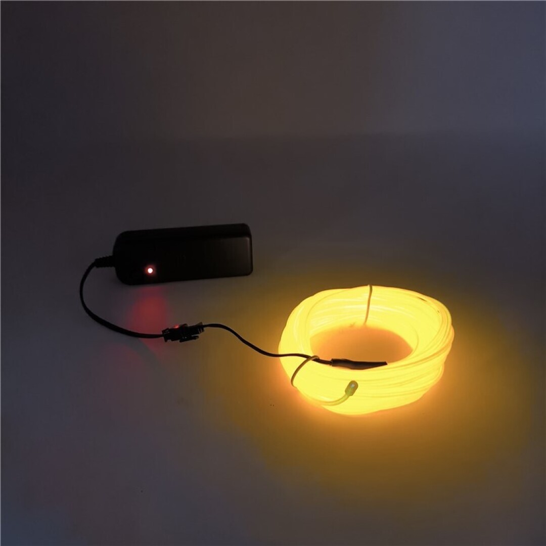 Tira de Neón Led Color Amarillo. Flowon