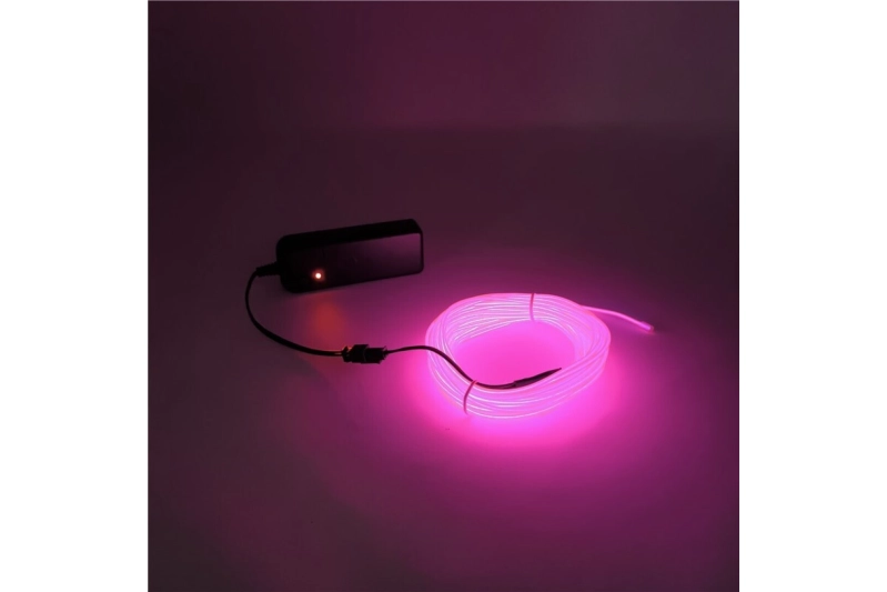 Tira De Neó Led Color Rosa. Flowon