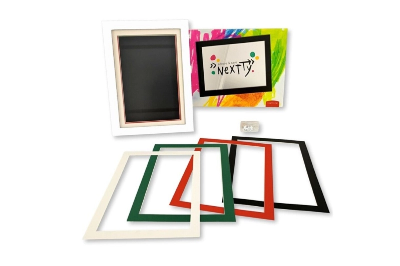 Marc per dibuixos Nextty A4 Blanc