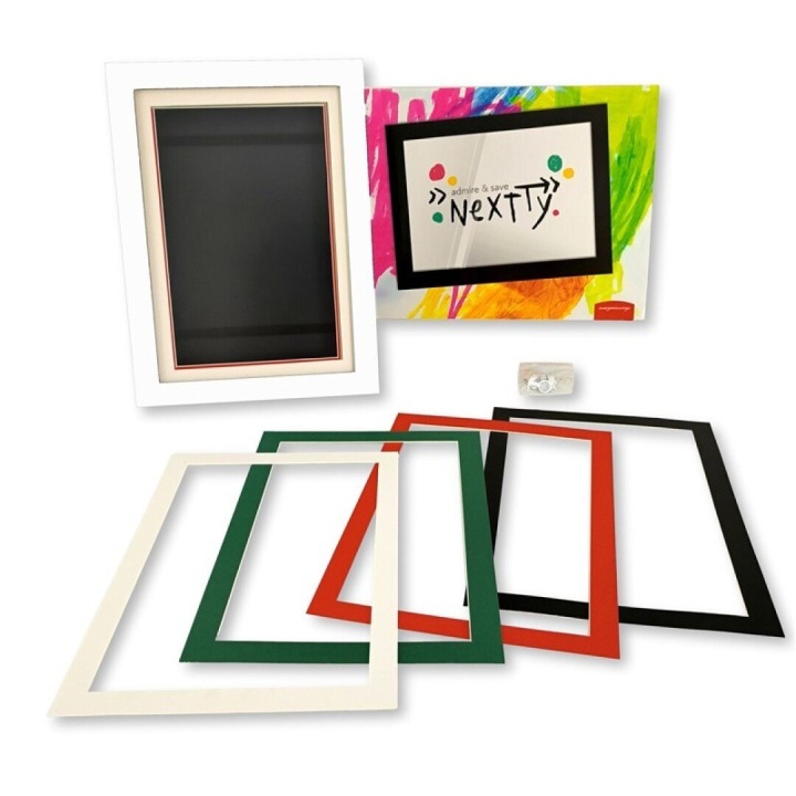 Marc per dibuixos Nextty A4 Blanc