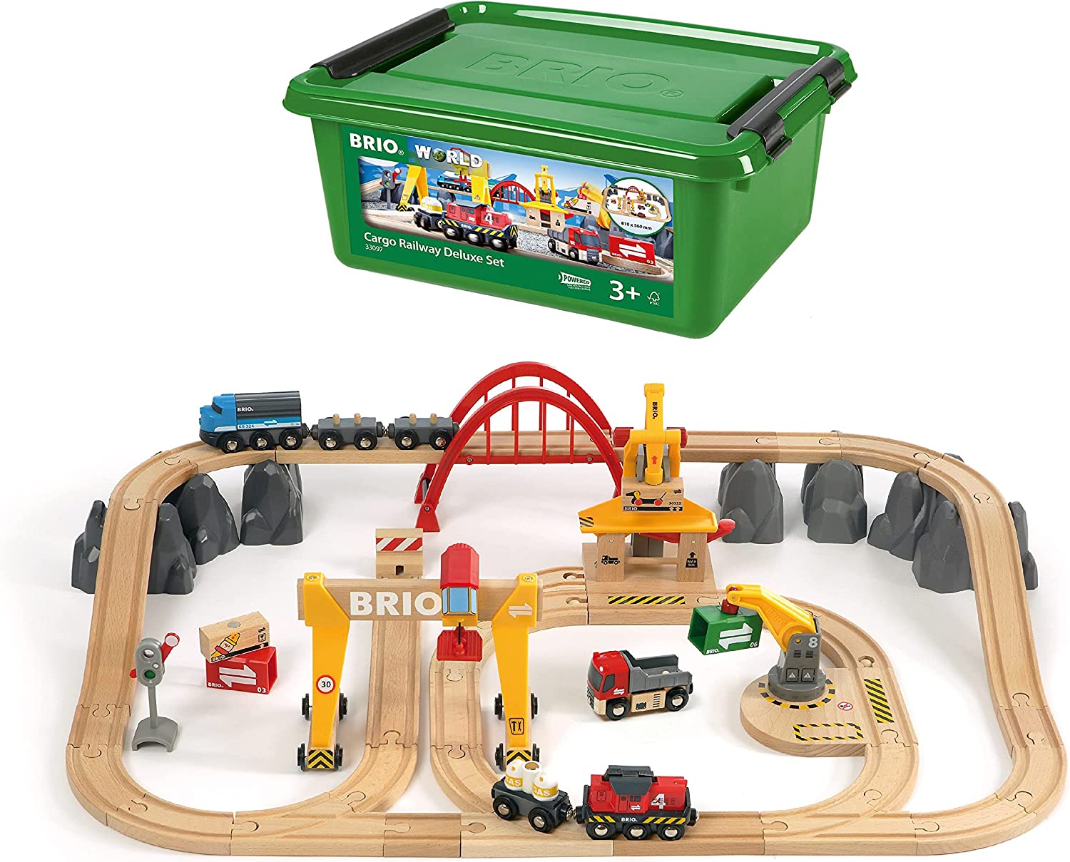 Set  de  trenes de Transporte de Mercaderias Brio