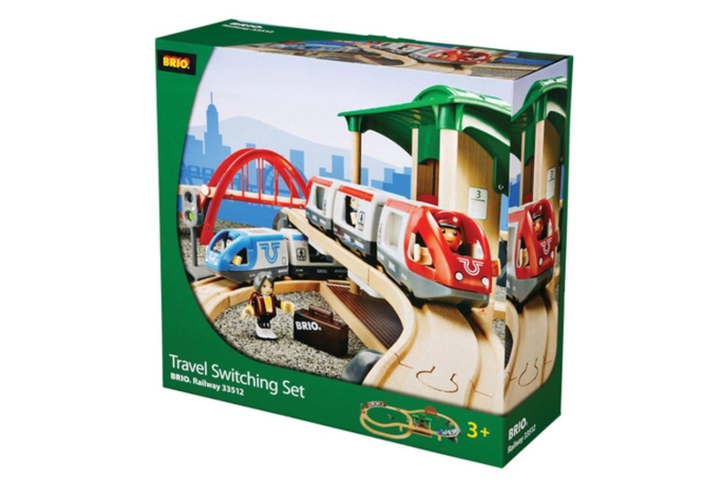 Circuit de tren doble amb canvis Brio