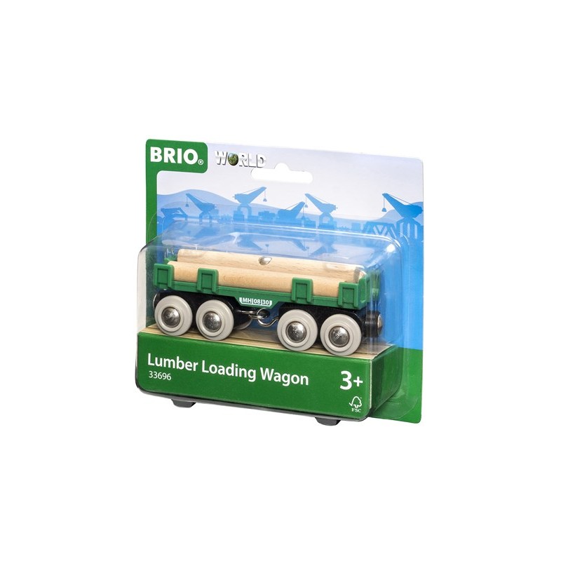 Vagoneta de troncs Brio