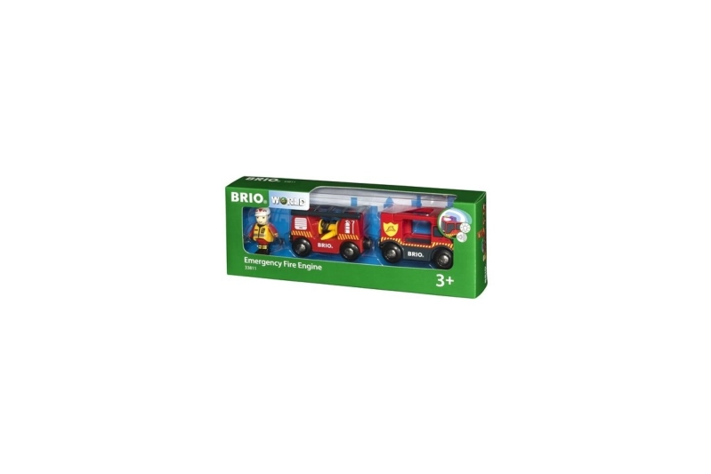 Locomotora de bombers Brio