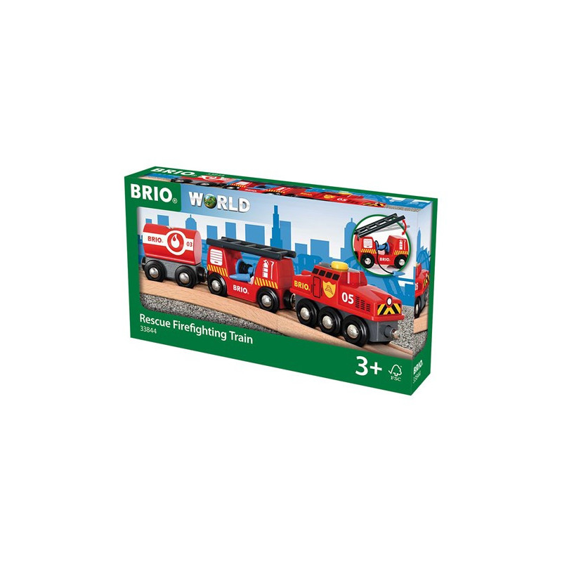 Tren de rescate de bomberos