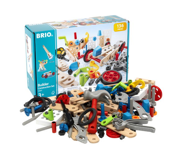 Set de construcción 136 piezas Brio