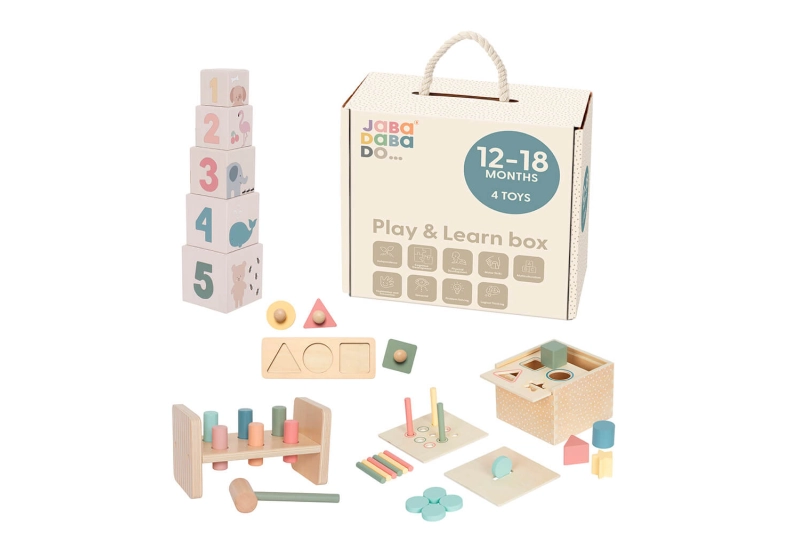 Caja Juega y aprende 12-18 meses
