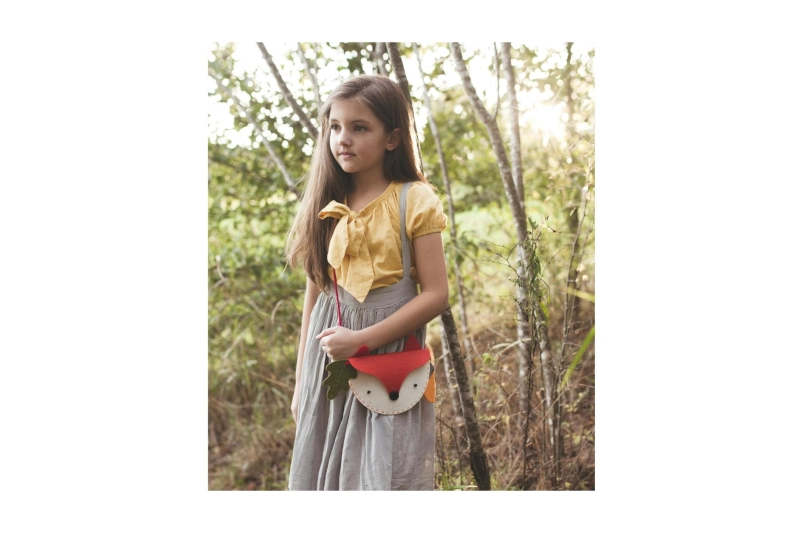 Maletín bolso zorro de felpa