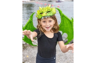 Alas de dragón verde