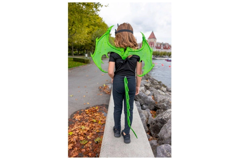 Cola de dragón verde